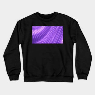 Abstract Glowing Purple Dots Crewneck Sweatshirt